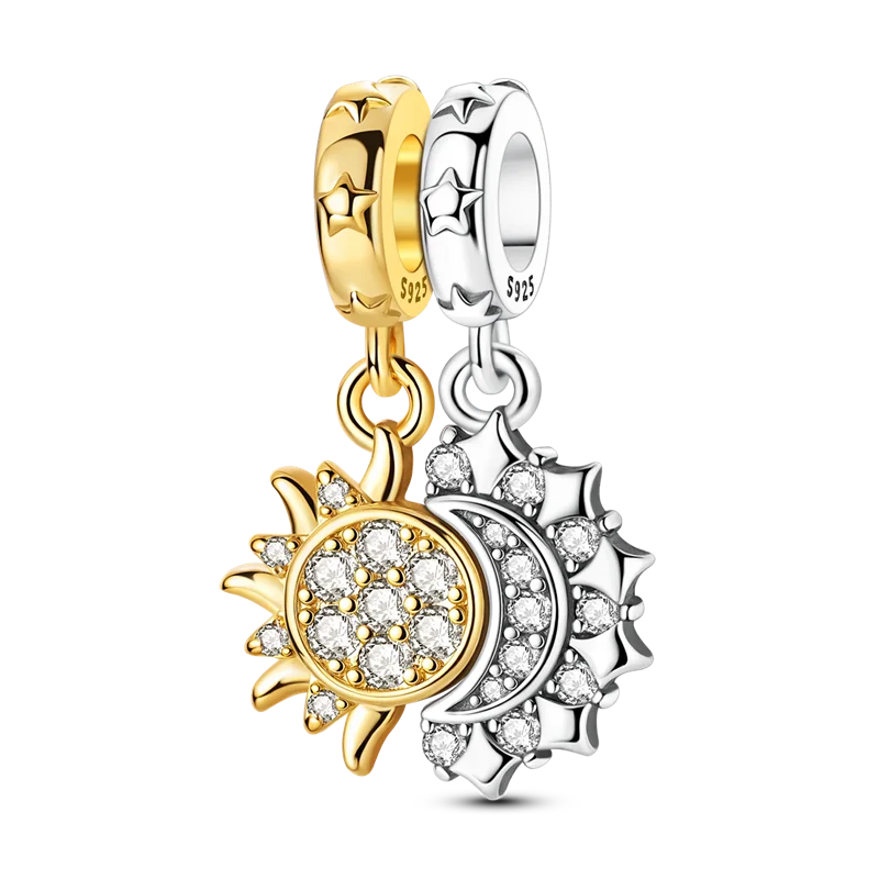 Echt S925 Sterling Silber Bunte Kolibri Blumen Charms Frühling Serie Perlen Fit Original Armbänder DIY Schmuck für Frauen