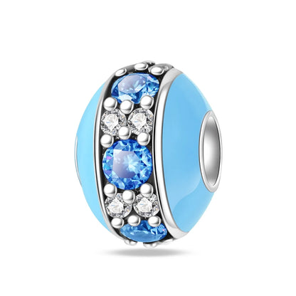 Blue Series Charm-Anhänger aus 925er-Sterlingsilber, Dackel-Feder, Meer, Kokosnussbaum, Stern, Hexe, passend für DIY-Armbänder, Halsketten, Partygeschenke
