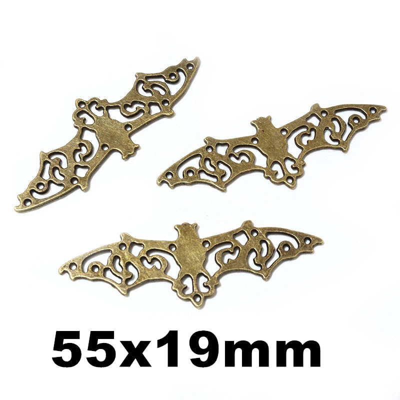 10 Stück 23x14x4mm Legierung Leopard Charms Anhänger DIY Schmuck Making Zubehör Erkenntnisse für Halskette Armband