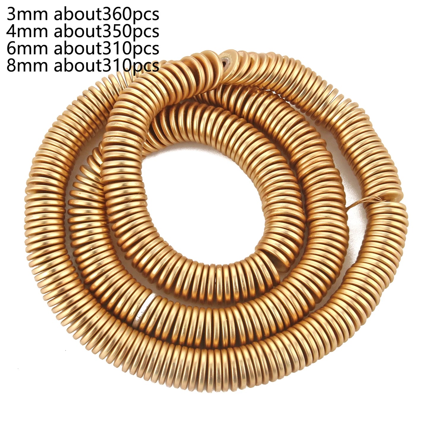 Natürliche 14k vergoldete Hämatitperlen unregelmäßige runde Herzwürfel Rondelle Spacer Perlen für Schmuckherstellung Diy Armband Halskette