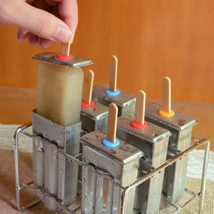 Edelstahl-Eis am Stiel-Form, Eis am Stiel-Form, gefrorener Lolly-Eis am Stiel-Hersteller, hausgemachte Eisform mit Eis am Stiel-Halter
