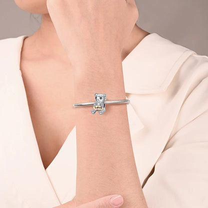 Tier-Serie, 925er-Sterlingsilber, Giraffe, Kamel, Gans, Orang-Utan, Affe, Siegel-Charm, passend für DIY-Armbänder, Halsketten, edler Schmuck, Geschenke
