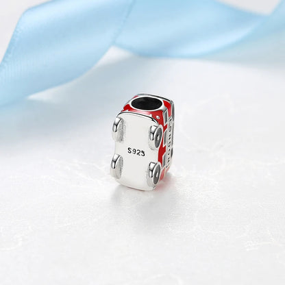 Original 100% 925 Sterling Silber Charm Bead Reise Taxi Motorrad Riesenrad Charms Fit Pandora Armbänder Frauen Diy Schmuck