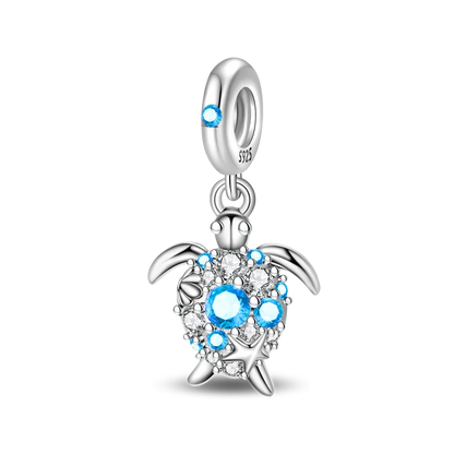 Beliebter Charm-Anhänger aus 925er-Sterlingsilber mit Delfin, sicherer Kette, Muschel und Qualle, passend für Armbänder, exquisites Strandparty-Geschenk