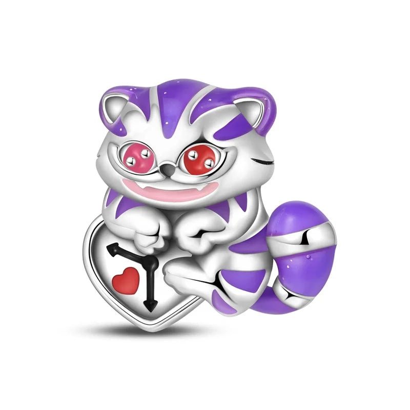 Heißer Verkauf 925er Sterlingsilber Schlitten- und Schneemann-Perlen und Kürbiskopf-Anhänger, passend für Armbänder, Weihnachts- und Halloween-Geschenke