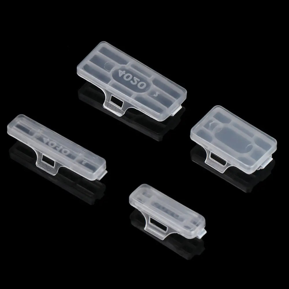 50PCS Display Identifikation Box Kabelbinder Marker Tag Wasserdichte Transparente Kabel Zeichen Karten Label