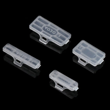 50PCS Display Identifikation Box Kabelbinder Marker Tag Wasserdichte Transparente Kabel Zeichen Karten Label