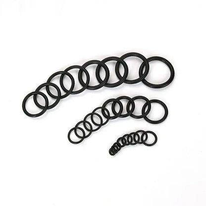 740/1200-teiliges O-Ring-Set aus Nitrilkautschuk, schwarzer O-Ring, ölbeständige, verschleißfeste und wasserdichte O-Ring-Dichtung