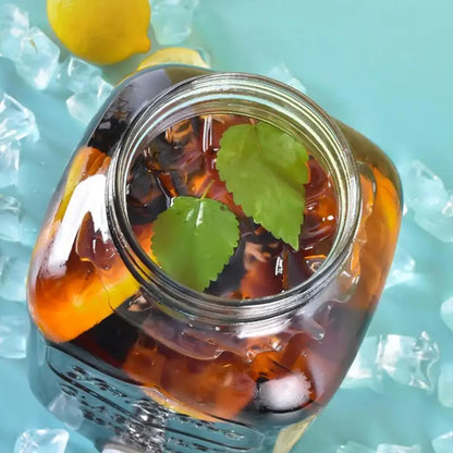 Krüge für Getränke 4l Getränke krug Spender für Partys luftdichtes Getränk Limonade Spender glas mit Zapfen Cocktail Wein