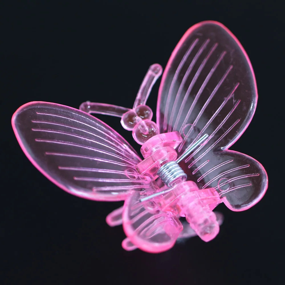 50/100pcs Orchideen clips Schmetterlings klemmen Garten pflanzen Rebe Klettern feste Unterstützung bunte Kunststoff dekorative Bonsai Dekoration