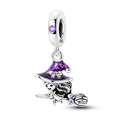925 Sterling Silber Tier-Serie Charms Perlen Schaf Elefant Tiger Eule Anhänger Passend für Original-Armband DIY Frauen Geschenk