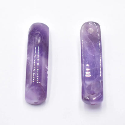 Wholesale10pcs/lot Natürlicher Fluorit Stein Kristall Stecker Anhänger Mode Armband Halskette Zubehör für Schmuckherstellung