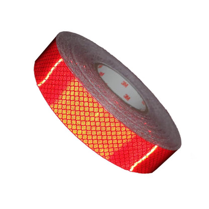 3M 4092 Red Diamond Grade Reflektierende Aufkleber Vollprismafolie Auto Fahrrad EV Sicherheitswarnstreifen