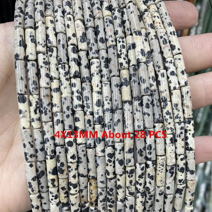 Natürliche Stein Dalmatiner Jaspis Runde Würfel Facettierte Rondelle Lose Spacer Perlen Für Schmuck Machen Charms DIY Armbänder Halskette