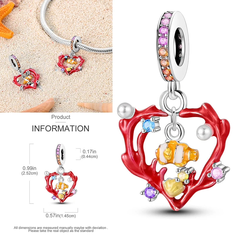 Charms aus 925er-Sterlingsilber, bunt, Sonnenblume, Hund, Jungen, Geschenkartikel, Schmetterling, Flugzeug, Erde, passend für Original-Anhänger, Schmuck, Make-up