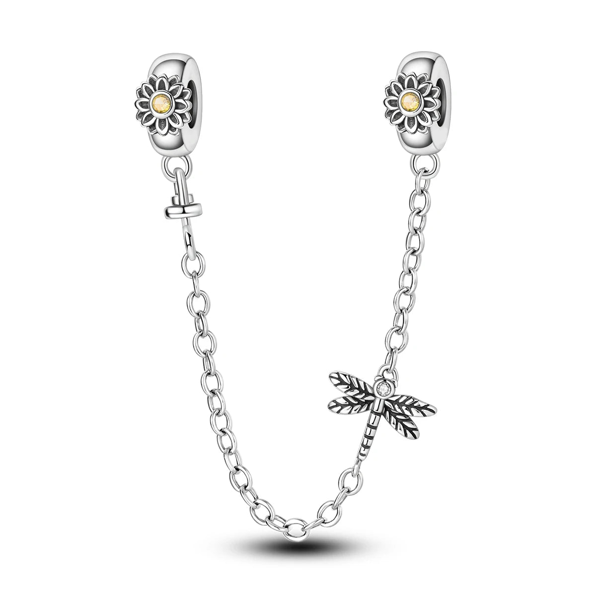 Original 925er Silber-Charm-Perlen, leuchtender, leuchtender Glühwürmchen-Schmetterlings-Anhänger, passend für Armbänder, Charm-Herstellung von Schmuck