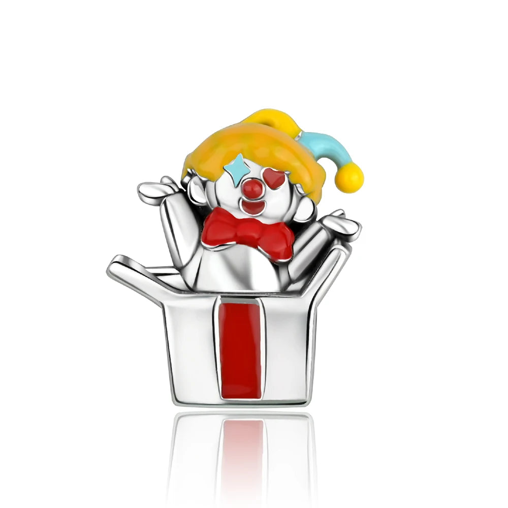 Frohe Weihnachten-Charm aus 925er-Sterlingsilber, Kiefernbaum, Weihnachtsmann, Schneehaus, passend für DIY-Armbänder, Halsketten, Urlaubs- und saisonale Geschenke