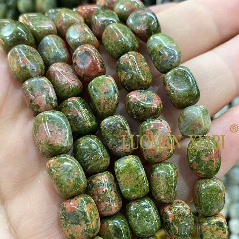 Natürliche Stein 8x12MM Unregelmäßige Raw Grün Taiwan Jade Jaspis Lose Spacer Perlen für Schmuck Machen Diy Armband zubehör 15''
