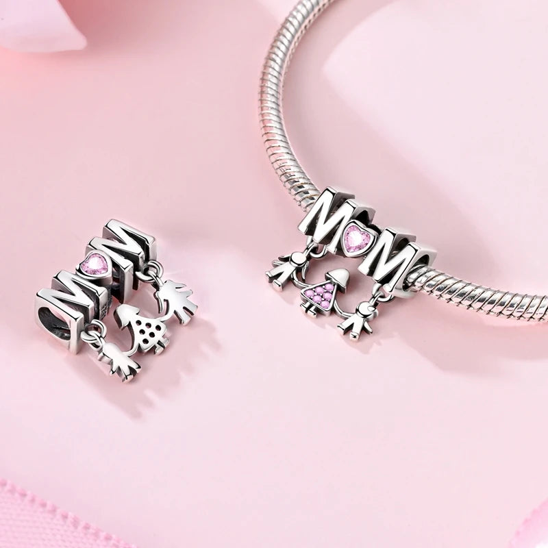 Charms aus 925er-Sterlingsilber, Baum des Lebens, Perlen, Kürbiskopf, Liebesherz, baumelnd, passend für Original-Armbänder, Halsketten, DIY-Modeschmuck