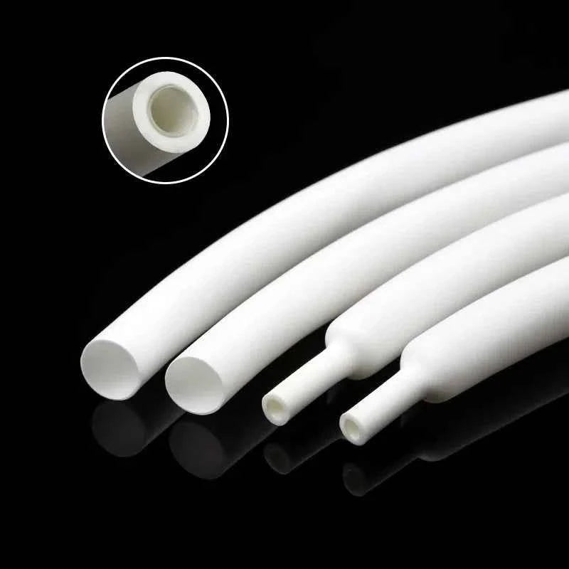 1M mit Klebstoff, doppelwandiger 3:1-Wärmeschrumpfschlauch, 1,6/2,4/3,2/4,8/6,4/7,9/9,5/12,7/30/50 mm, schrumpfbarer Schlauch, selbstklebende Drahtummantelung