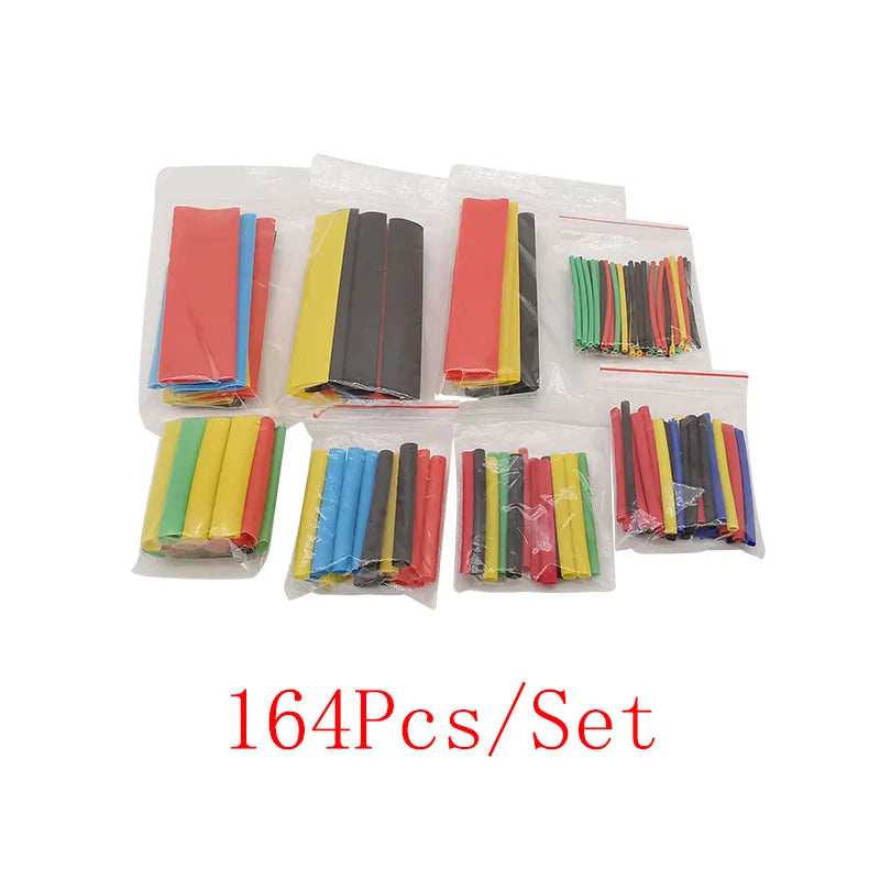 Schrumpfschlauch-Set, Schrumpfschlauch, Drähte, elektrischer Anschluss, Draht, Kabel, Verpackung, Isolierschlauch, Schrumpfschlauch