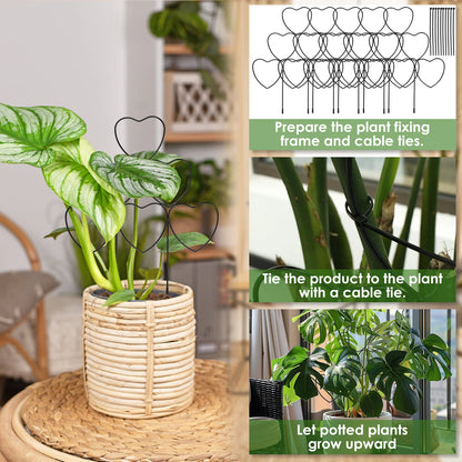 3/5Pcs Metall Garten Spalier Stapelbare Anlage Klettern Spalier Indoor Outdoor Garten Topf Racks Gartenarbeit Zubehör für Topf
