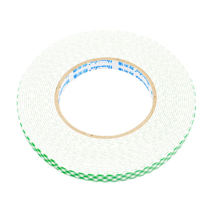 HERNIDEX Doppelseitiges Schaumstoffband 12 mm x 7,2 m, robuster Kleber zur Montage von Haken, Singen, Bildern, entsprechen einer Vielzahl von Oberflächen