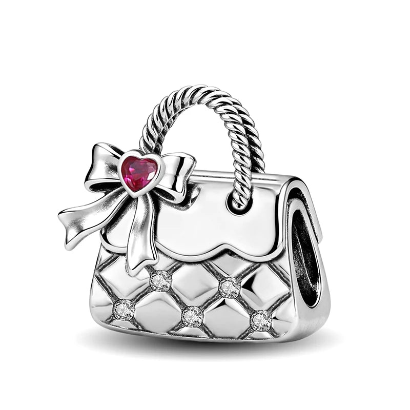 Charms aus 925er-Sterlingsilber für Jungen und Mädchen, Paar-Serie, Vorschlag, Geständnis, Perlen, passend für Original-Pan-Armbänder, edler Schmuck, Geschenk