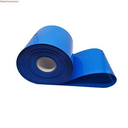 1kg antike Lithium batterie wärme schrumpf bare Folie blaue Hülle PVC-Schrumpf schlauch hülse 160-400mm breit