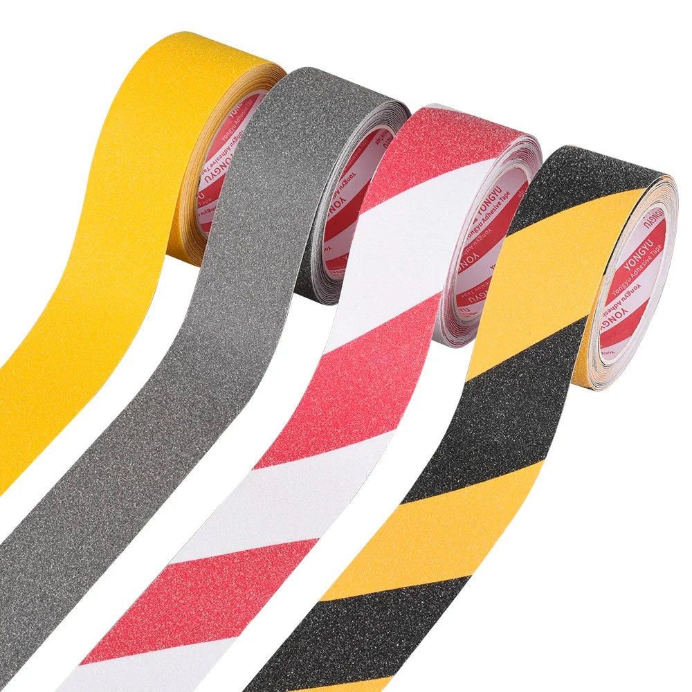 Rutschfestes PVC-Griffbandstreifen, hochreibende Deck-Griffbandstreifen, wasserdichtes und rutschfestes Klebeband für Stufen, Keller, Treppen im Freien