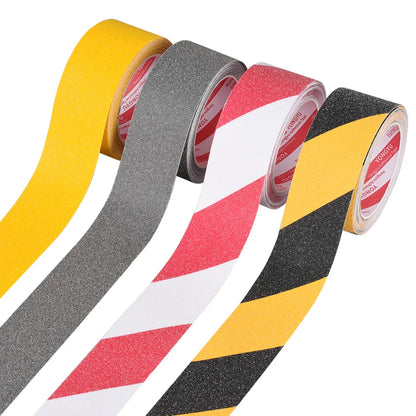 Rutschfestes PVC-Griffbandstreifen, hochreibende Deck-Griffbandstreifen, wasserdichtes und rutschfestes Klebeband für Stufen, Keller, Treppen im Freien