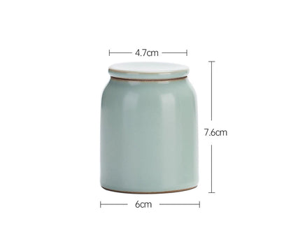 Ceramic urn for pets, small for human ashes, cinerary casket, mini keepsake, pet burial urn for human cremation, dog