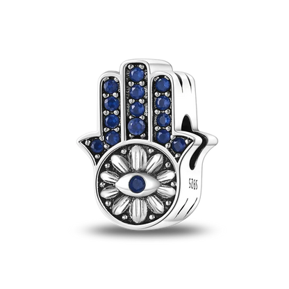 Heißer Verkauf 925 Silber Farbe Evil Eye Charm Dämon Auge Perle Für Original Armband & Armreif DIY Machen Mode Schmuck geschenk