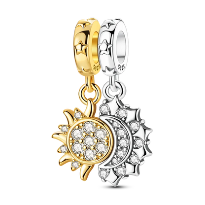 Teufelsaugen-Charm aus 925er Silber, Original-Hand der Fatima, blauer Zirkon, Kreuz, blaue Augen, passend für Armbänder, DIY-Herstellung von Schmuck, Geschenk