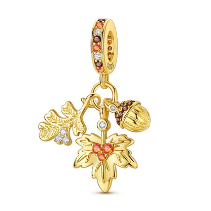 Original Charms-Perlen-Anhänger aus 925er-Sterlingsilber, goldener Schmetterling, Ballon-Hund-Charm, passend für Armband-Anhänger, Armreif, DIY-Schmuck, Geschenk