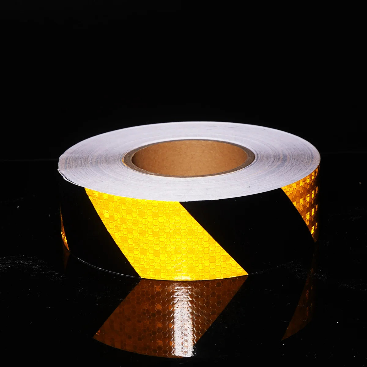 Gelbe Twill-Reflektorstreifen, wasserdichte Klebestreifen, Warnreflektoren, Auffälligkeitsaufkleber