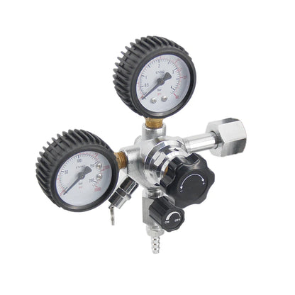 Heavy Duty Dual Gauge CO2 Regler Homebrew Fass Bier Vom Fass Kegerators Regler Sicherheit Druck Relief Ventil
