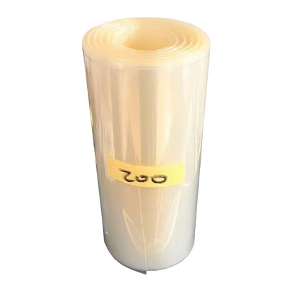 1 kg transparenter PVC-isolierender Schrumpfschlauch 18650/21700/26650/32650 Lithiumbatterie Schrumpfschlauch Schrumpffolie