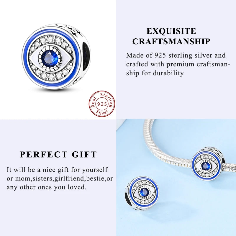 Silber-Charm, 925er-Sterlingsilber, Clip-Charms, Sicherheitsketten-Charm, CZ-Pavé, runde Clip-Perlen, passend für Original-Armbänder, Schmuckherstellung