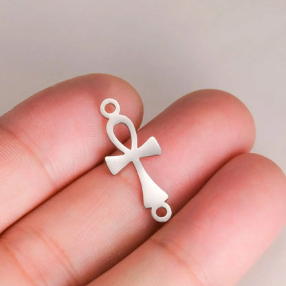 Teamer 5 teile/los Kreuz Charms Für Edelstahl Schmuck Machen Anhänger DIY Zubehör Für Armband Halskette Heißer Verkauf 2026 Neue