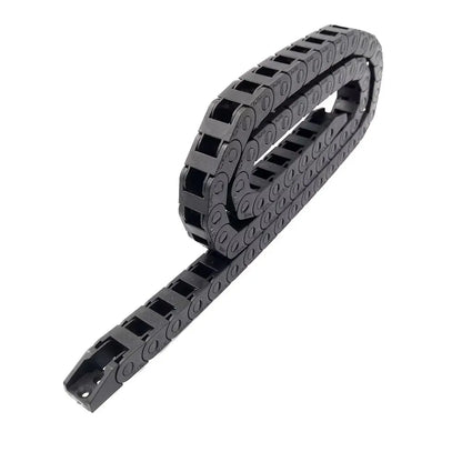 JFLO 1 Meter 5x5mm 7x7mm 10x10mm Schleppkettenbrücke, nicht öffnender Typ, technische Nylon-Kabelschutzkette