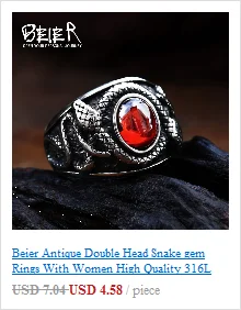BEIER 2017 Einzigartige Schmuck Edelstahl Biker Adler Ring Mann Hohe Qualität USA Freien Tier Jewerly BR8-299