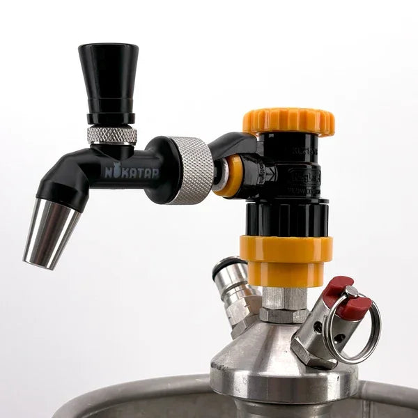 Kegland NukaTap Mini FC-Trennsets inklusive 8 mm (5/16) langlebigem Adapter, Bierbrauenzubehör, selbstgebrautes Haushaltswerkzeug