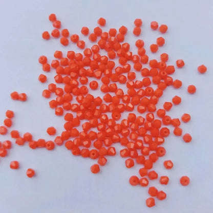 100pcs 4mm glänzende facettierte österreich Kristall perlen Bicone Perlen lose Spacer Perlen für Schmuck machen DIY Armband Halskette Anhänger