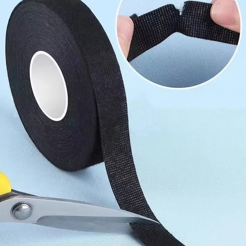 15 Meter hitzebeständiges, flammhemmendes Klebeband, selbstklebendes Coroplast-Gewebeband für Auto-Kabelbaum, Kabelbaum, Schutzband