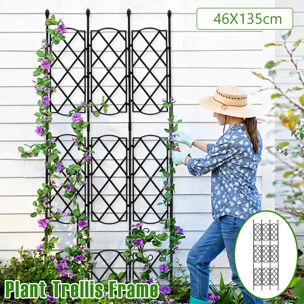 Garten pflanze Gitter rahmen robuste Pflanzen unterstützung Pfähle im Freien multifunktion ale DIY Garten gitter für Kletter pflanzen dekorativ