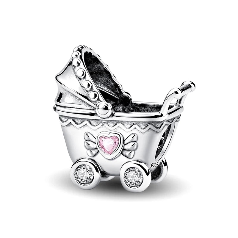 Charms aus 925er-Sterlingsilber für Jungen und Mädchen, Paar-Serie, Vorschlag, Geständnis, Perlen, passend für Original-Pan-Armbänder, edler Schmuck, Geschenk