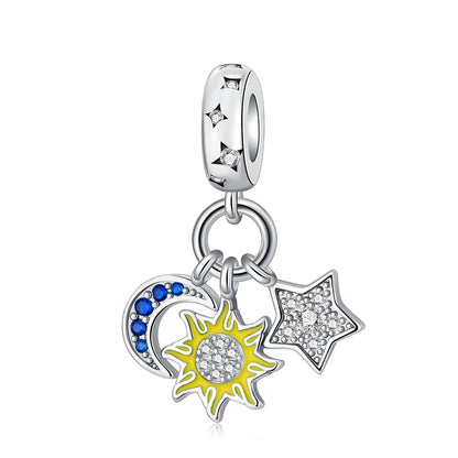 Charms-Perlen aus 925er-Sterlingsilber, modisches Biene- und Honigglas, Sonnenblume, Herbstserie, passend für Original-Armbänder, DIY-Schmuckherstellung