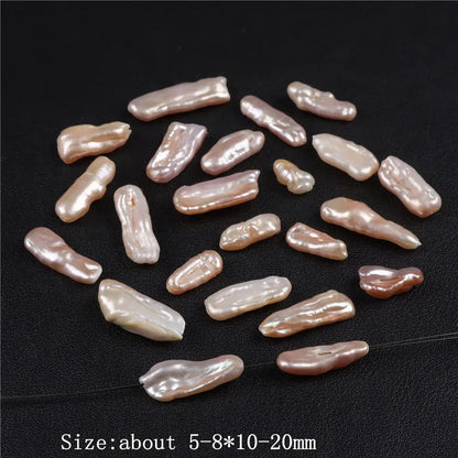 Unregelmäßige Natürliche Perle Perlen Charms Kreuz Runde Barocke Perle Lose Perlen Für Schmuck Machen DIY Anhänger Armband Ohrringe