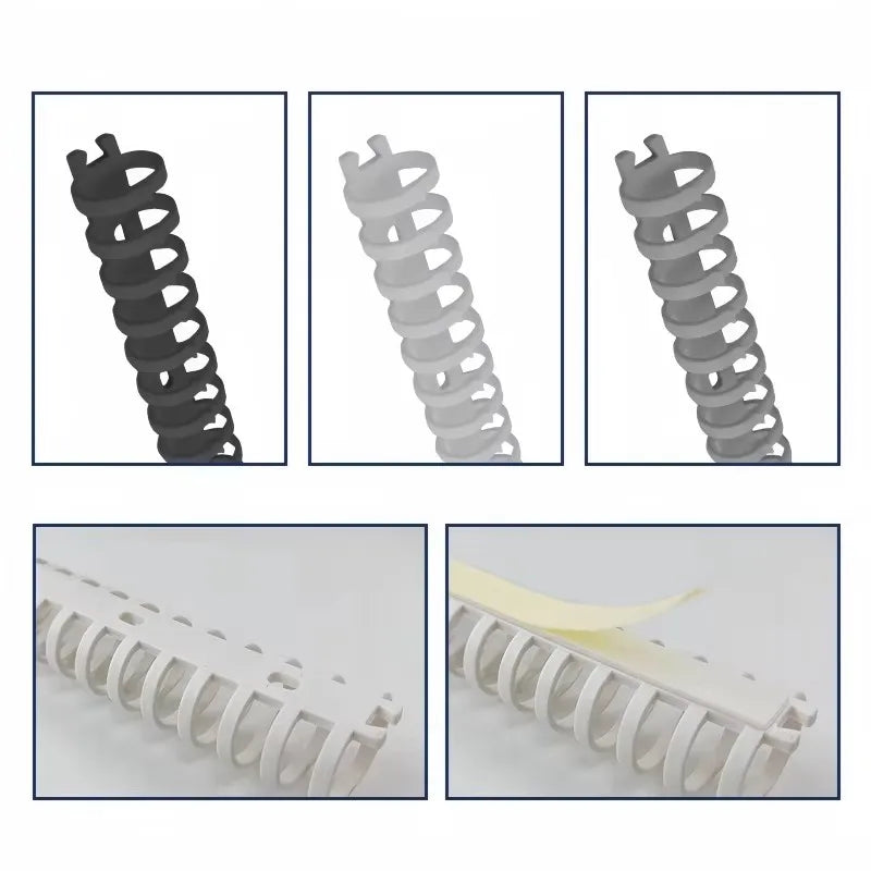 Neu Selbstklebende Kabelaufdeckung Raceway Kit PVC-Drähte Hider Schreibtisch Kabelhalter schwarz Unterschreibtische Kabelmanagement Verkabelungsverschluss